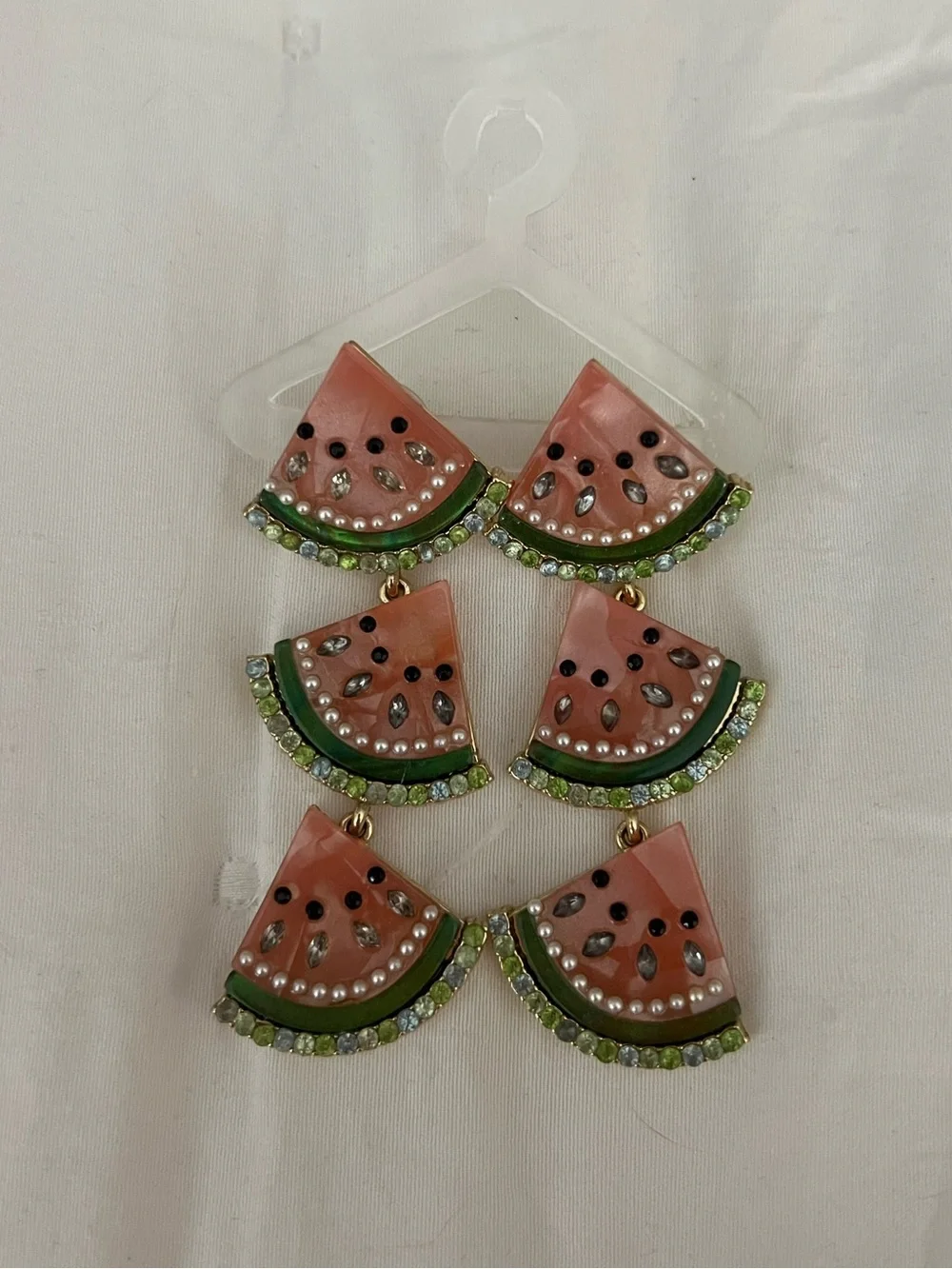 Baublebar Watermelon Slice Drop Earrings